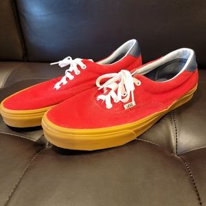 Vans. Red. Size 12. In Excellent. Without Box.